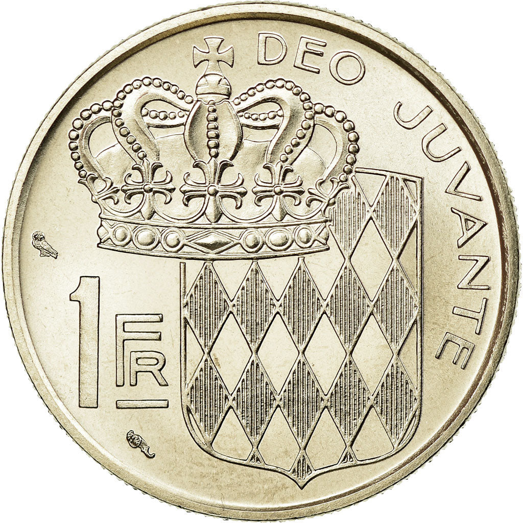 Moneta, Monaco, Rainier III, Franc, 1974, FDC, FDC, Nichel, KM:140, Gadoury:MC