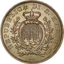 Moneda, San Marino, 10 Centesimi, 1894, EBC, Cobre, KM:2