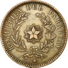Coin, Paraguay, 2 Centesimos, 1870, AU(55-58), Copper, KM:3