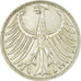 Coin, GERMANY - FEDERAL REPUBLIC, 5 Mark, 1960, Stuttgart, EF(40-45), Silver