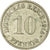 Moneda, ALEMANIA - IMPERIO, Wilhelm II, 10 Pfennig, 1914, Berlin, MBC, Cobre -