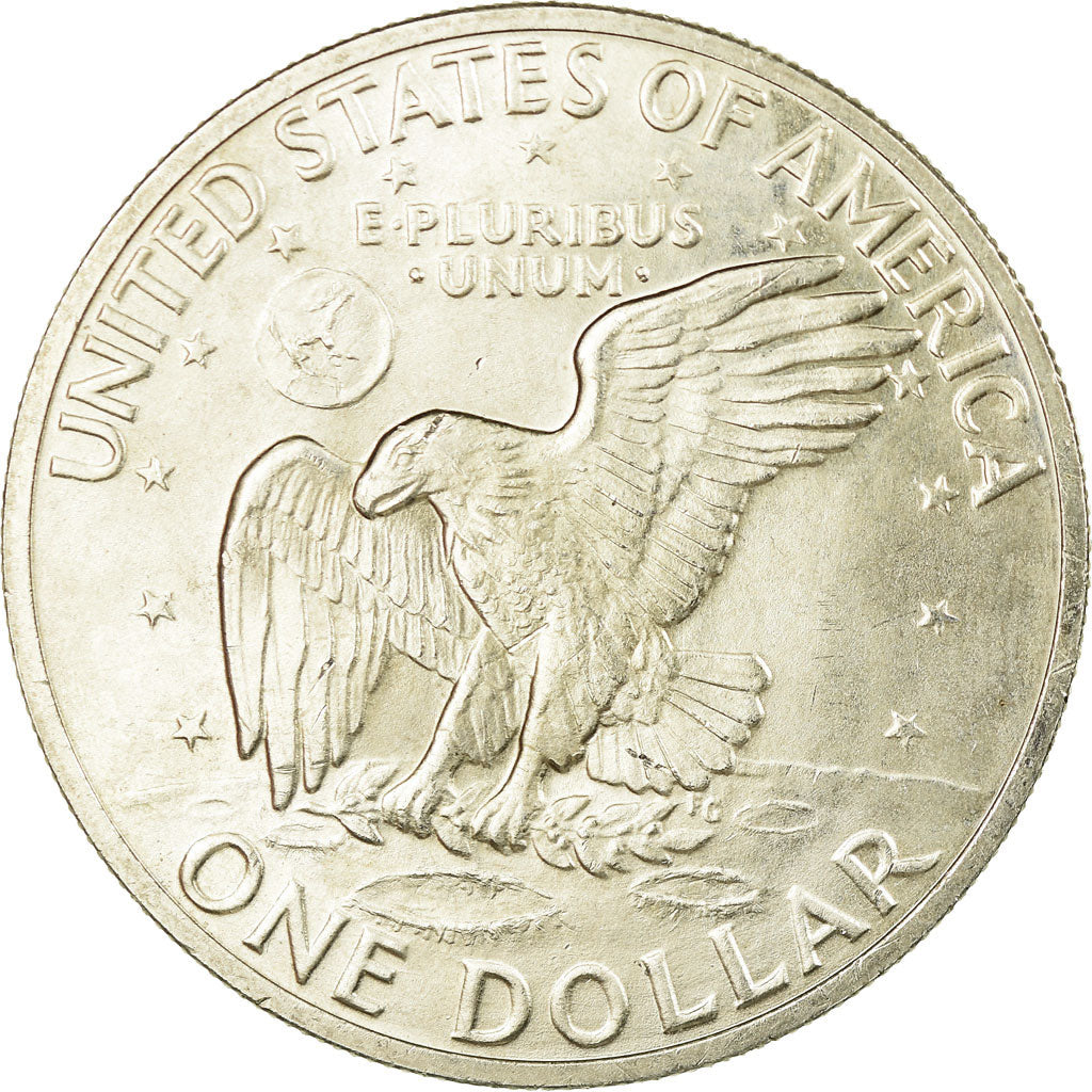 Coin, United States, Eisenhower Dollar, Dollar, 1971, U.S. Mint, San Francisco