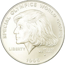 Coin, United States, Special Olympics World Games, Dollar, 1995, U.S. Mint, West