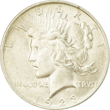 Coin, United States, Peace Dollar, Dollar, 1923, U.S. Mint, Philadelphia