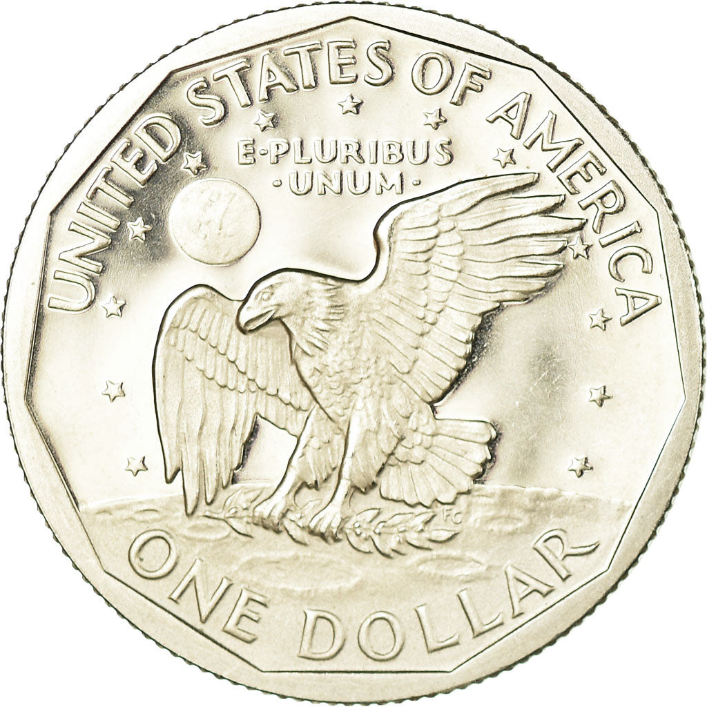 Coin, United States, Susan B. Anthony Dollar, Dollar, 1979, U.S. Mint, San
