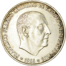 Coin, Spain, Caudillo and regent, 100 Pesetas, 1966, Madrid, EF(40-45), Silver