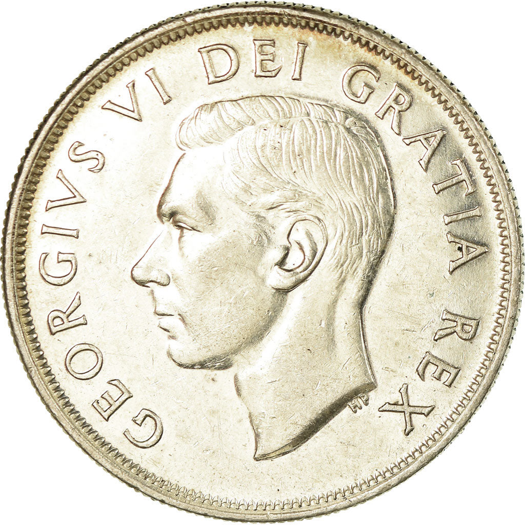 Coin, Canada, George VI, Dollar, 1950, Royal Canadian Mint, Ottawa, AU(50-53)