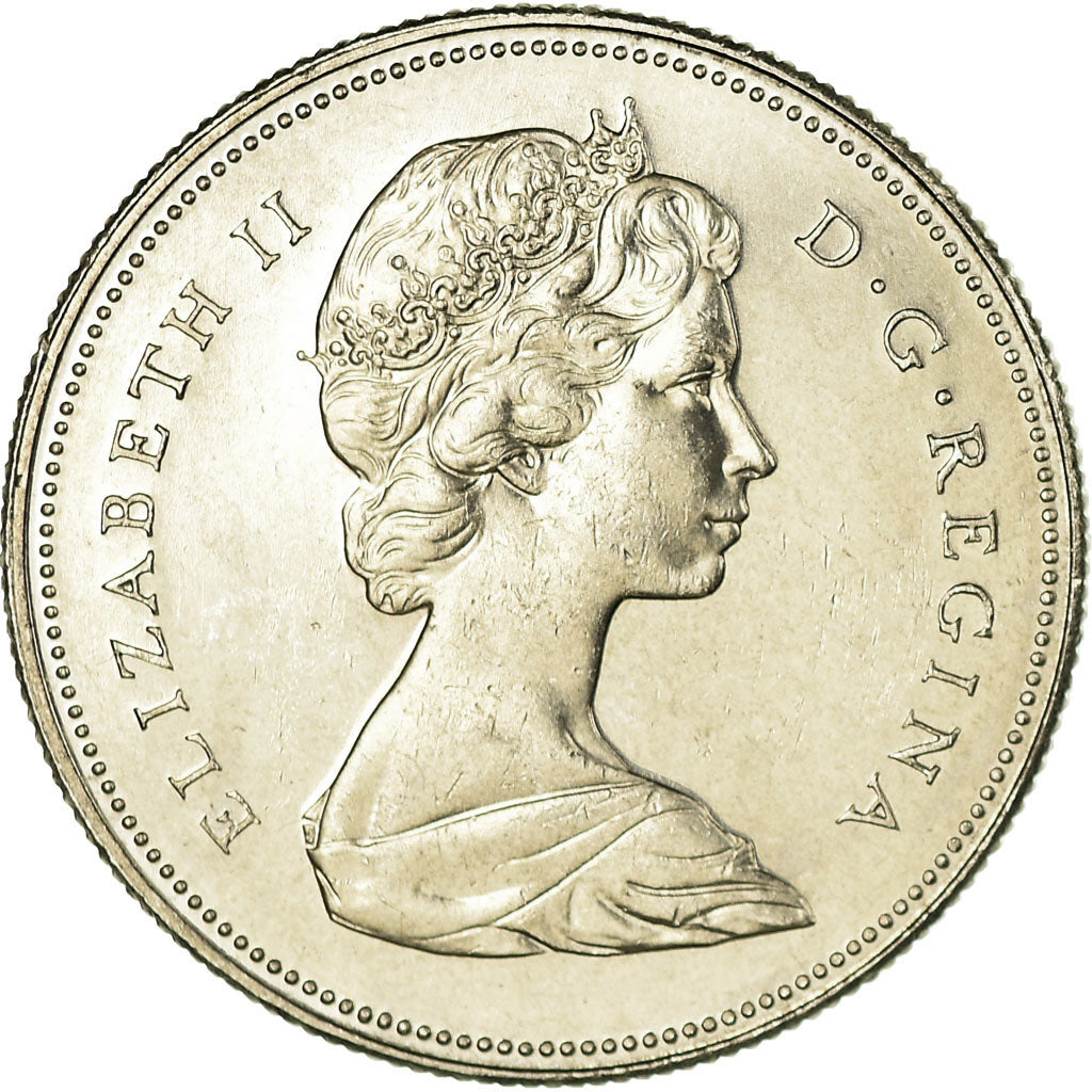 Münze, Kanada, Elizabeth II, 50 Cents, 1970, Royal Canadian Mint, Ottawa, SS