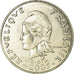 Moneta, Nuova Caledonia, 20 Francs, 2005, Paris, BB, Nichel, KM:12