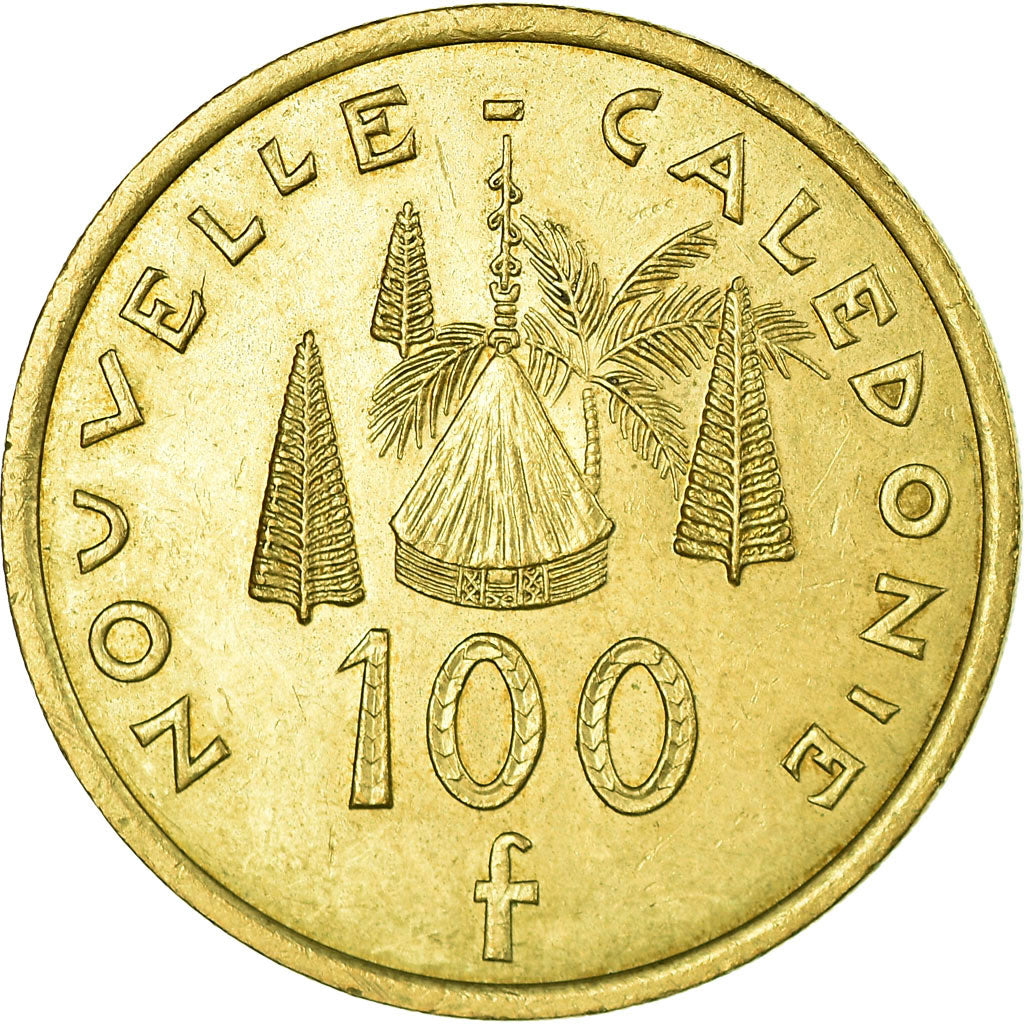 Moneta, Nuova Caledonia, 100 Francs, 2007, Paris, BB, Alluminio-bronzo, KM:15a