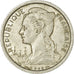 Coin, Réunion, 2 Francs, 1948, EF(40-45), Aluminum, KM:8