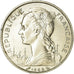 Coin, Réunion, 50 Francs, 1962, AU(55-58), Nickel, KM:12
