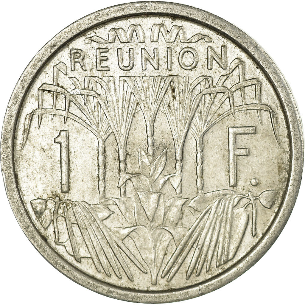Coin, Réunion, Franc, 1948, EF(40-45), Aluminum, KM:6.1