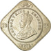 Coin, INDIA-BRITISH, George V, 2 Annas, 1935, EF(40-45), Copper-nickel, KM:516