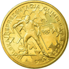 Coin, Poland, polish olympic team, 2 Zlote, 2014, AU(50-53), Brass, KM:893