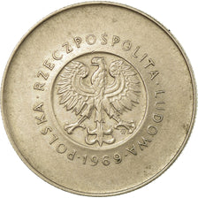 Monnaie, Pologne, 25th Anniversary - Peoples Republic, 10 Zlotych, 1969, Warsaw