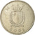 Moneta, Malta, 25 Cents, 2001, Franklin Mint, BB, Rame-nichel, KM:97