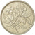 Moneta, Malta, 25 Cents, 2001, Franklin Mint, BB, Rame-nichel, KM:97