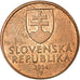Munten, Slowakije, 50 Halierov, 2004, FR+, Copper Plated Steel, KM:35