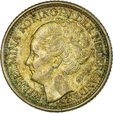 Monnaie, Curacao, 1/10 Gulden, 1944, Denver, USA, TTB, Argent, KM:43