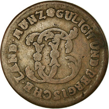 Moneta, Stati tedeschi, JULICH-BERG, Karl Theodor, 1/2 Stüber, 1790, BB, Rame