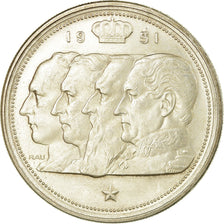 Moneta, Belgio, 100 Francs, 100 Frank, 1951, BB, Argento, KM:139.1