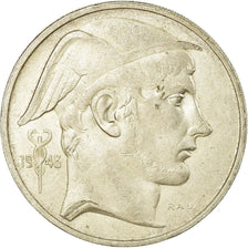 Monnaie, Belgique, 50 Francs, 50 Frank, 1948, TTB, Argent, KM:136.1