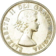 Coin, Canada, Dollar, 1953, Royal Canadian Mint, EF(40-45), Silver, KM:54