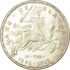 Münze, Luxemburg, Charlotte, 50 Francs, 1946, SS+, Silber, KM:48