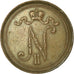 Coin, Finland, Nicholas II, 10 Pennia, 1897, EF(40-45), Copper, KM:14