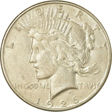 Coin, United States, Peace Dollar, Dollar, 1926, U.S. Mint, Philadelphia
