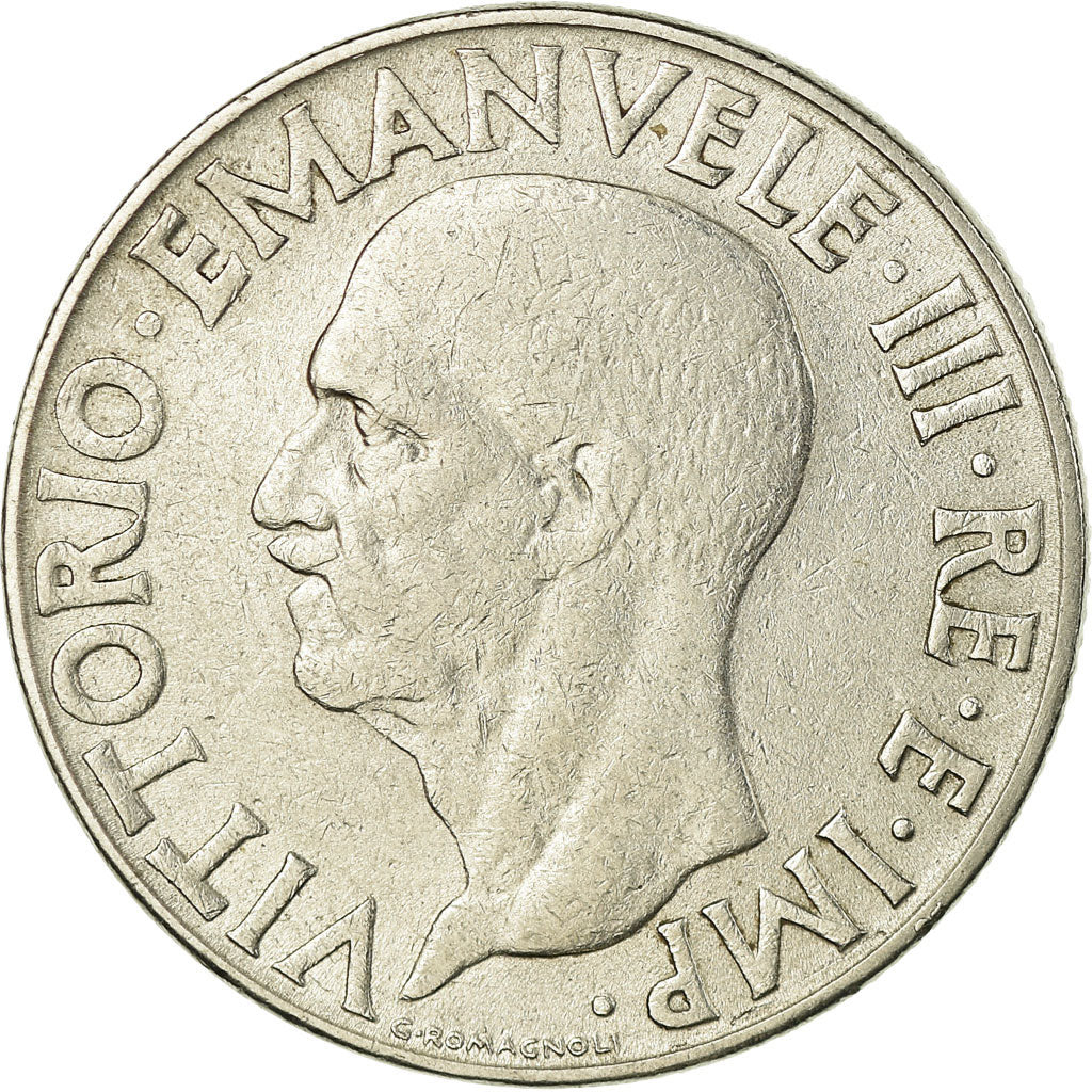 Coin, Italy, Vittorio Emanuele III, Lira, 1940, Rome, VF(30-35), Stainless