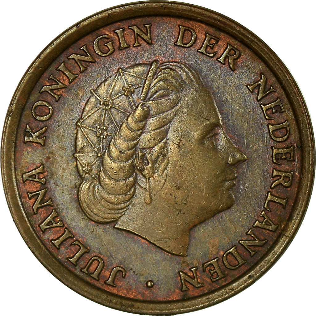 Münze, Niederlande, Juliana, Cent, 1963, S+, Bronze, KM:180