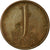 Moneda, Países Bajos, Juliana, Cent, 1963, BC+, Bronce, KM:180