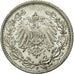 Coin, GERMANY - EMPIRE, 1/2 Mark, 1907, Stuttgart, AU(55-58), Silver, KM:17