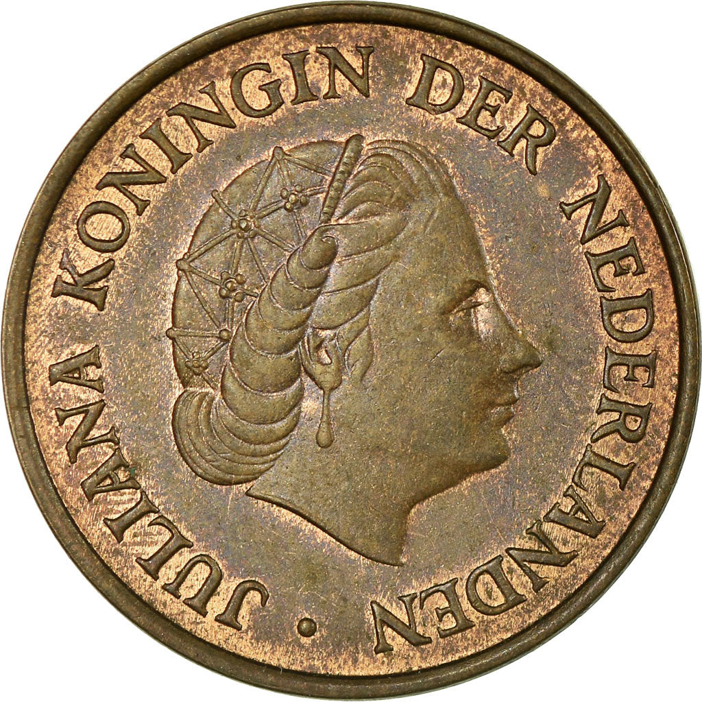 Münze, Niederlande, Juliana, 5 Cents, 1970, S+, Bronze, KM:181