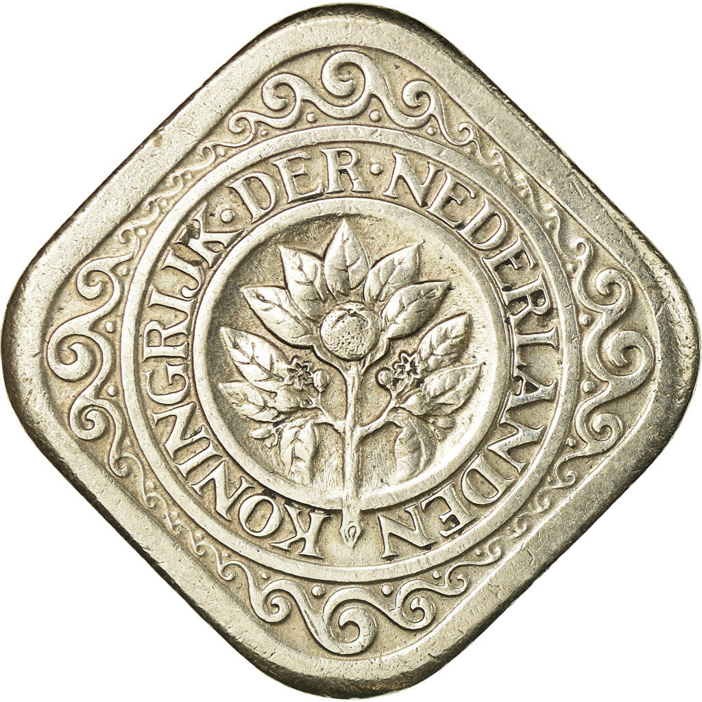 Monnaie, Pays-Bas, Wilhelmina I, 5 Cents, 1940, TTB, Copper-nickel, KM:153
