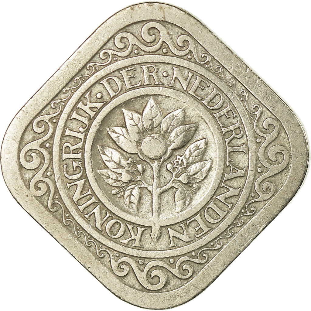 Munten, Nederland, Wilhelmina I, 5 Cents, 1914, ZF, Copper-nickel, KM:153