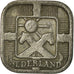 Coin, Netherlands, Wilhelmina I, 5 Cents, 1943, EF(40-45), Zinc, KM:172