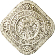 Coin, Netherlands, Wilhelmina I, 5 Cents, 1939, VF(30-35), Copper-nickel, KM:153