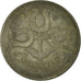 Coin, Netherlands, Wilhelmina I, 10 Cents, 1943, VF(30-35), Zinc, KM:173