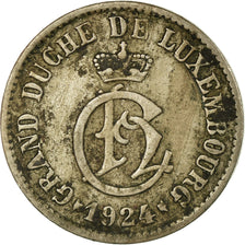 Coin, Luxembourg, Charlotte, 5 Centimes, 1924, VF(30-35), Copper-nickel, KM:33
