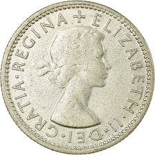 Coin, Australia, Elizabeth II, Shilling, 1953, Melbourne, EF(40-45), Silver
