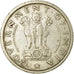 Moneta, REPUBBLICA DELL’INDIA, 1/2 Rupee, 1954, MB+, Nichel, KM:6.2