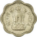 Munten, INDIAASE REPUBLIEK, 10 Naye Paise, 1959, FR+, Copper-nickel, KM:24.2