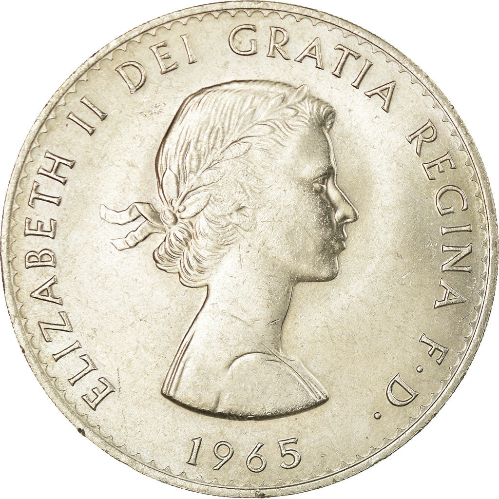 Monnaie, Grande-Bretagne, Elizabeth II, Crown, 1965, TTB+, Copper-nickel, KM:910