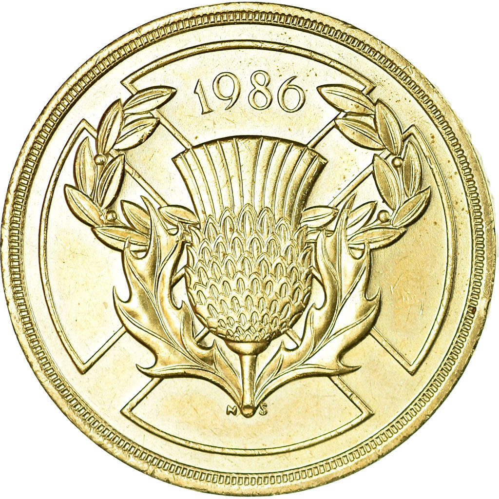 Coin, Great Britain, Elizabeth II, 2 Pounds, 1986, EF(40-45), Nickel-brass