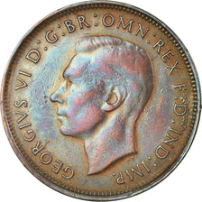 Coin, Australia, George VI, 1/2 Penny, 1946, EF(40-45), Bronze, KM:41
