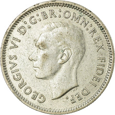 Coin, Australia, George VI, Sixpence, 1951, EF(40-45), Silver, KM:45