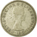 Coin, Australia, Elizabeth II, Sixpence, 1954, Melbourne, VF(20-25), Silver